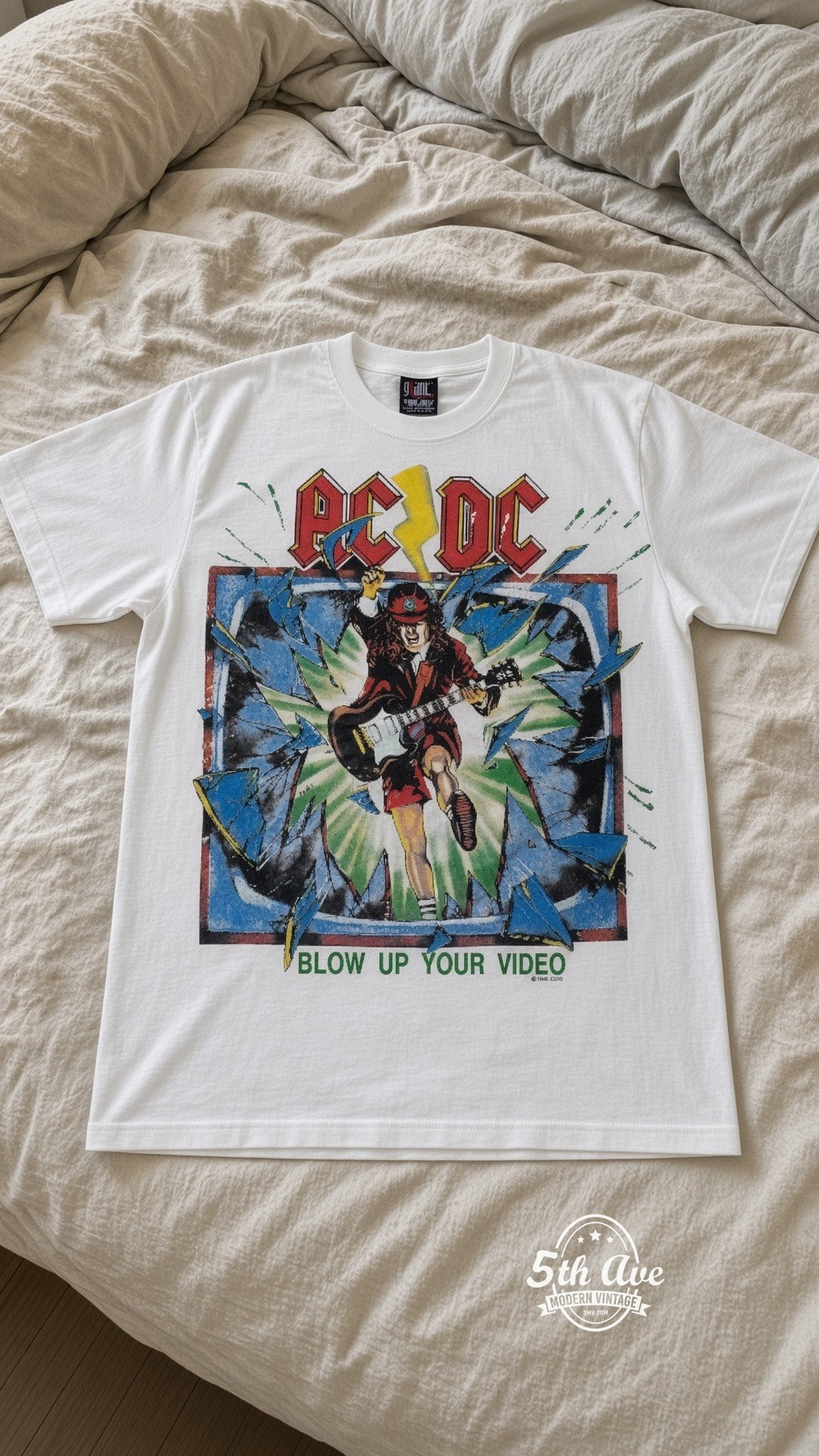 MB 177 AC/DC Blow Up Your Video bed