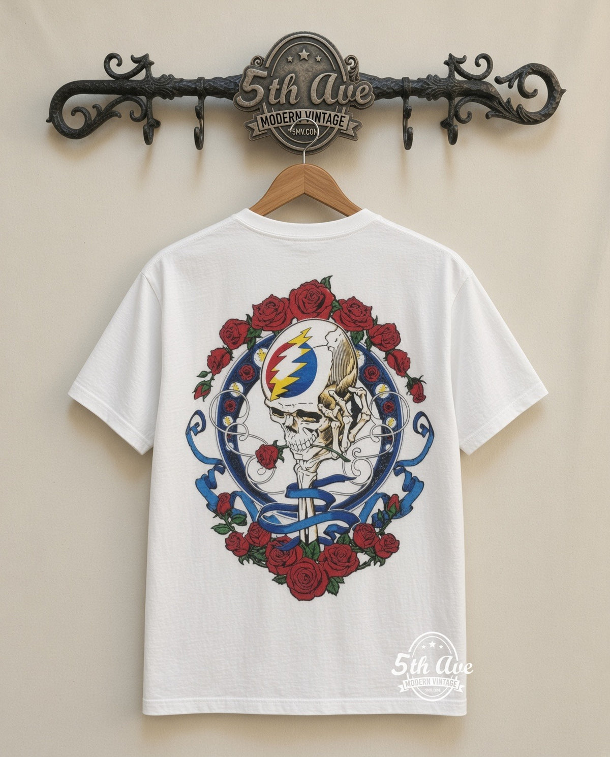 MB 189 Grateful Dead Skeleton Bertha rack back