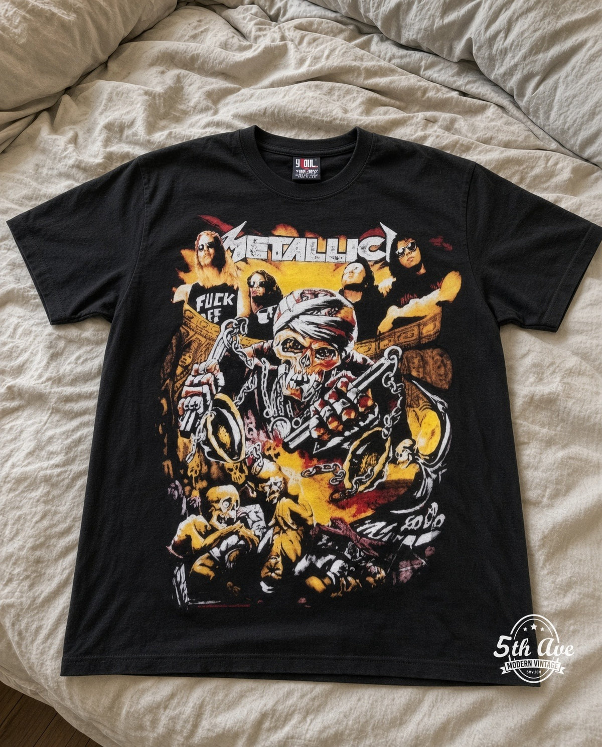 MB 190 Metallica Skull Biker bed