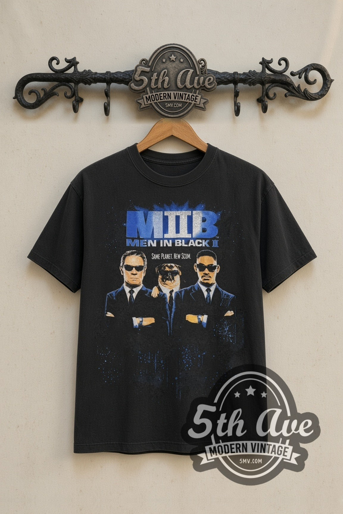 Men in Black II Same Planet New Scum and Egg Chairs movie tee front on the 5MV rack