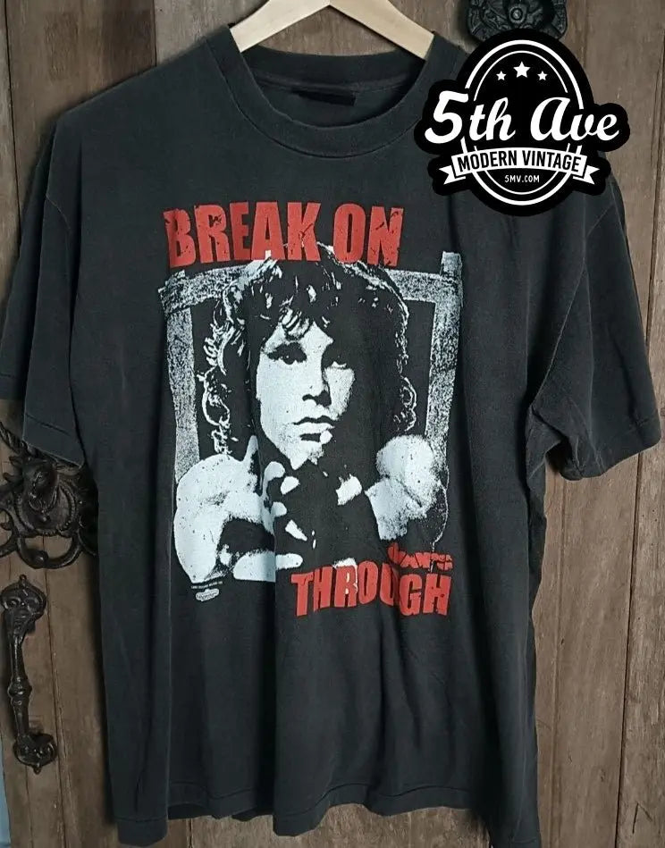 Mesmerizing Jim Morrison: Cool Tee for the Cool Cats - Vintage Band Shirts