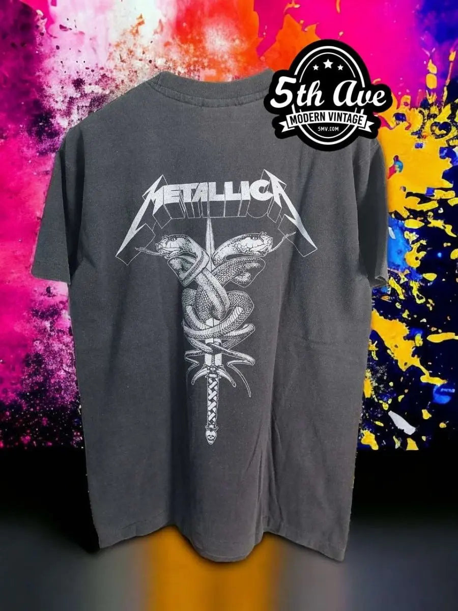 Metallica '91-'92: Single Stitch Cotton Shirt - Vintage Band Shirts