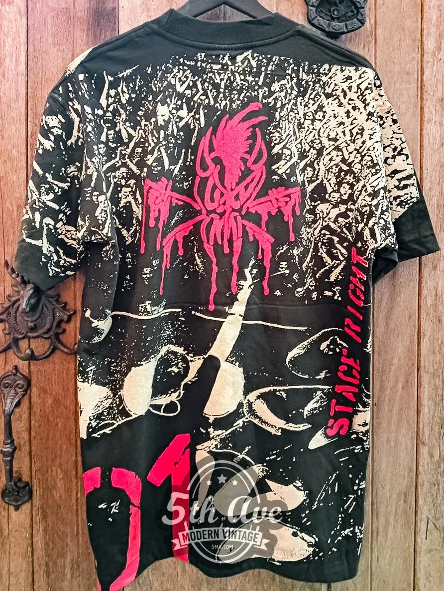 Metallica Stage Right - AOP all over print New Vintage Band T shirt - Vintage Band Shirts