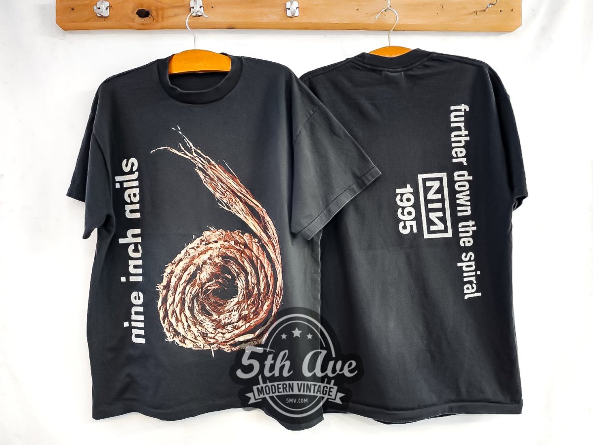 Nine Inch Nails NIИ 'Further Down the Spiral' 1995 - Vintage Reprint Band T-Shirt - Vintage Band Shirts
