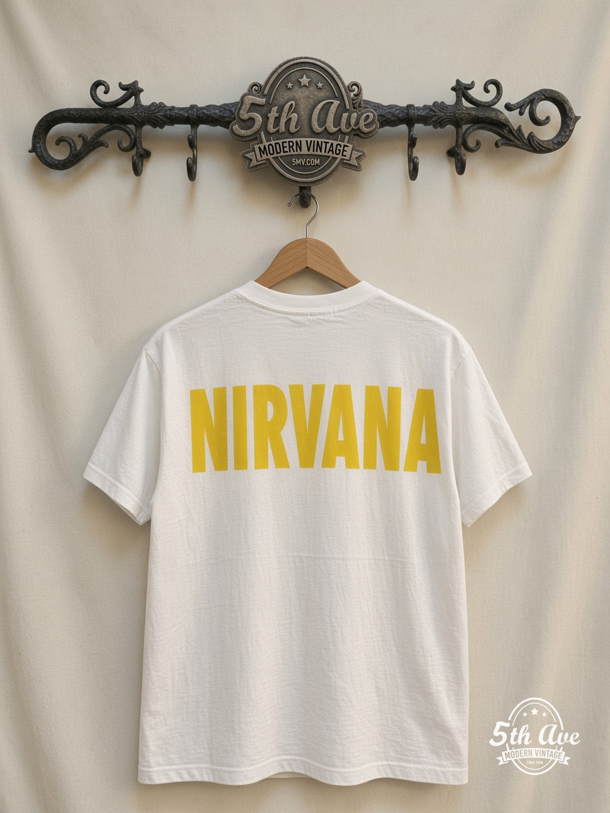 Nirvana Astro Arena Houston Dec 6 1993 vintage t-shirt back on rack