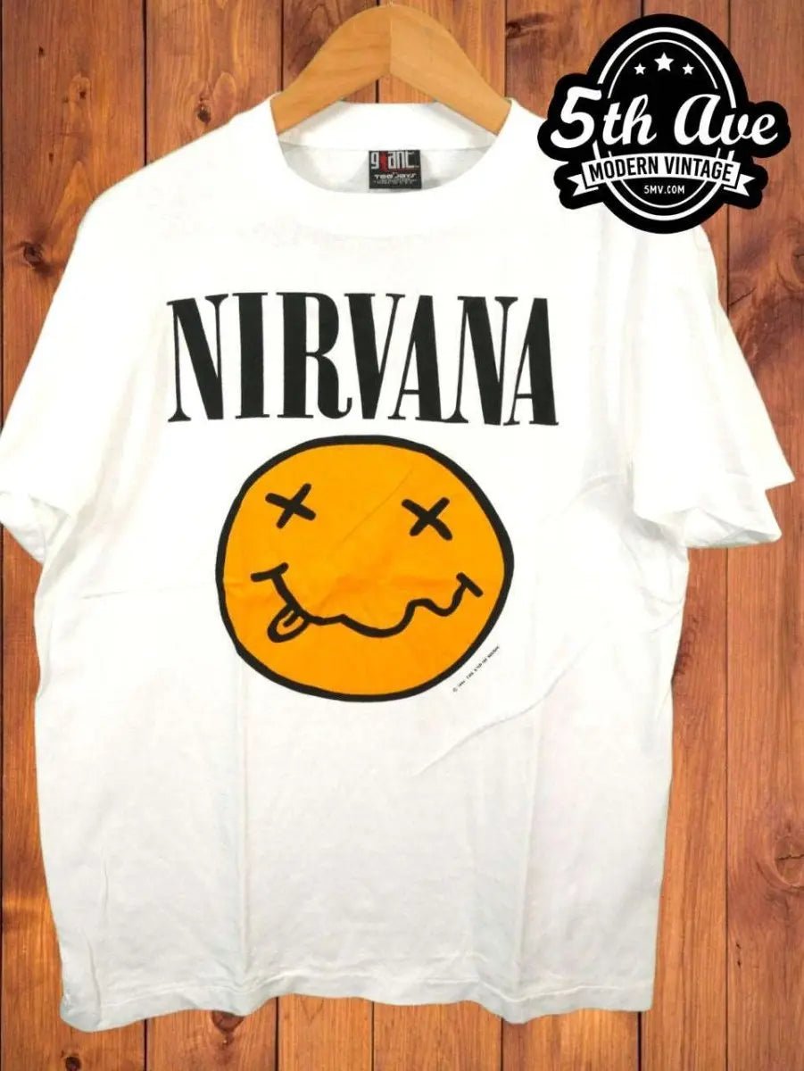Nirvana 'Butthole Surfers Chokebore' 1993 - 1994 - Vintage Reprint Band T-Shirt - Vintage Band Shirts