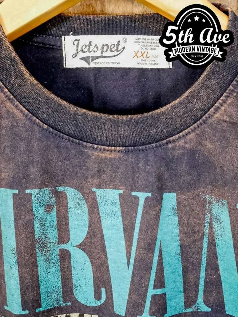 Nirvana - New Vintage Band T shirt - Vintage Band Shirts