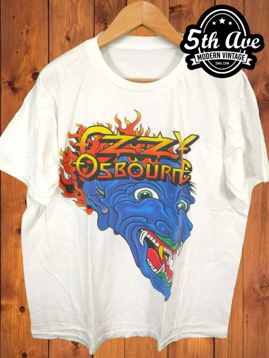 Ozzy Osbourne's Tattoos - New Vintage Band T shirt - Vintage Band