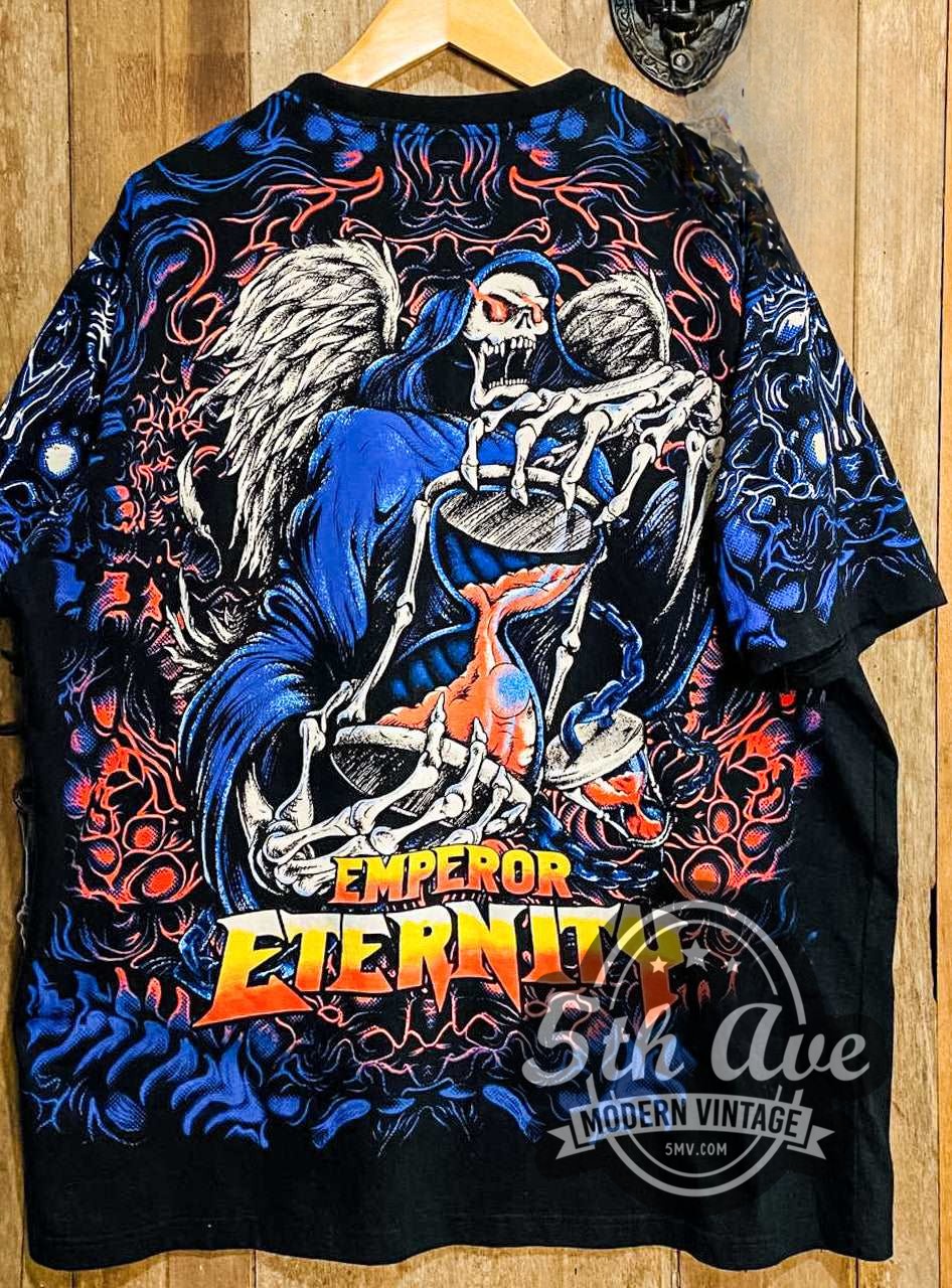 Emperor Eternity - AOP all over print vintage graphic t-shirt, additional product photo