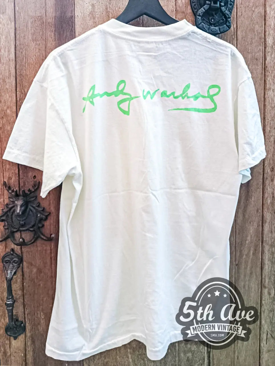 Marilyn Monroe Andy Warhol Signature Art - New Vintage T shirt