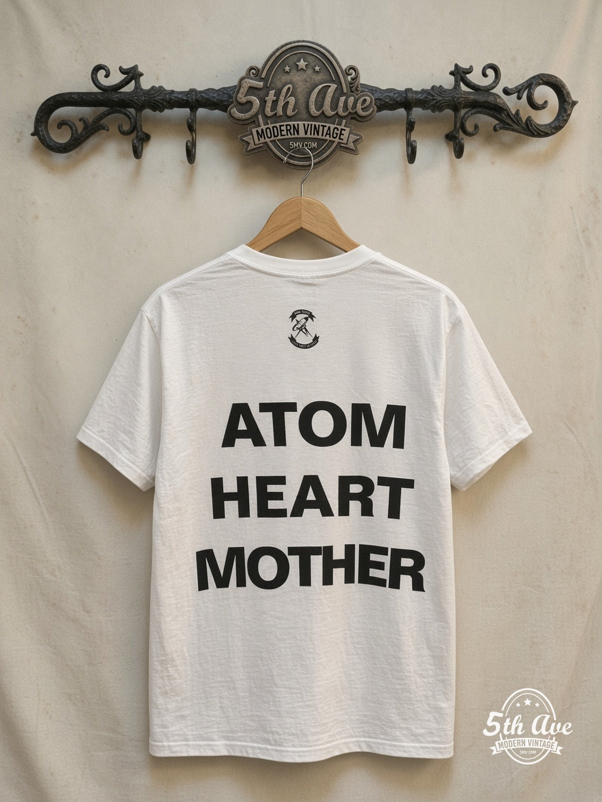 Pink Floyd Atom Heart Mother vintage band t-shirt back on rack