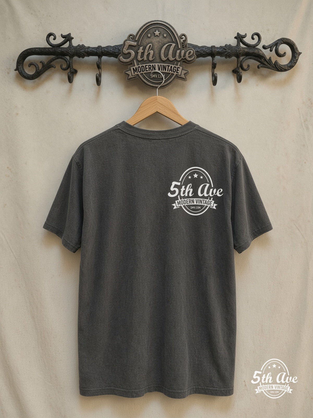 Deftones – Feeling Bored – Vintage Band T-Shirt — back on locked cream ornate 5th Ave rack