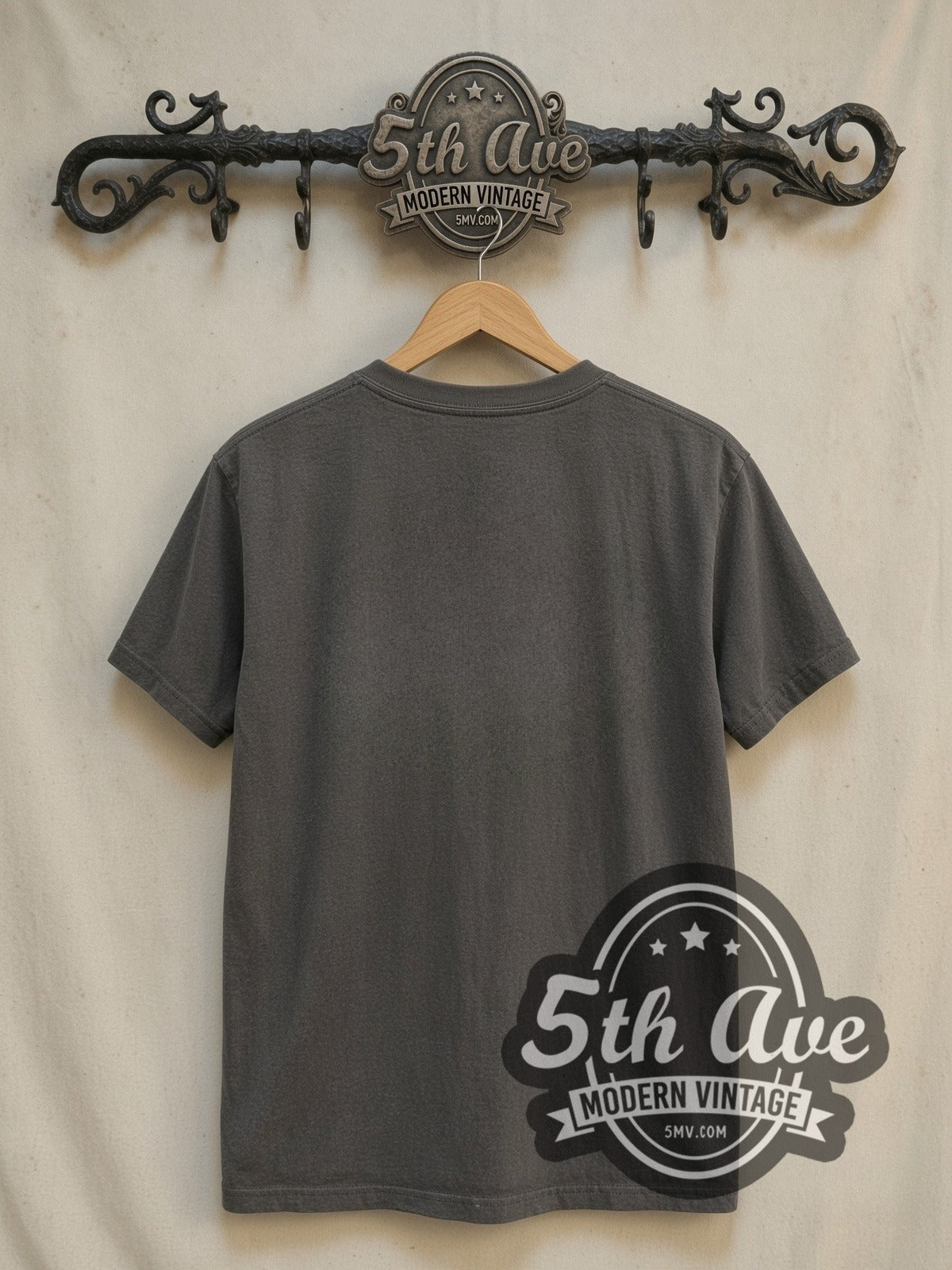 Joe Cocker High Time We Went vintage band t-shirt, back view on the 5MV rack