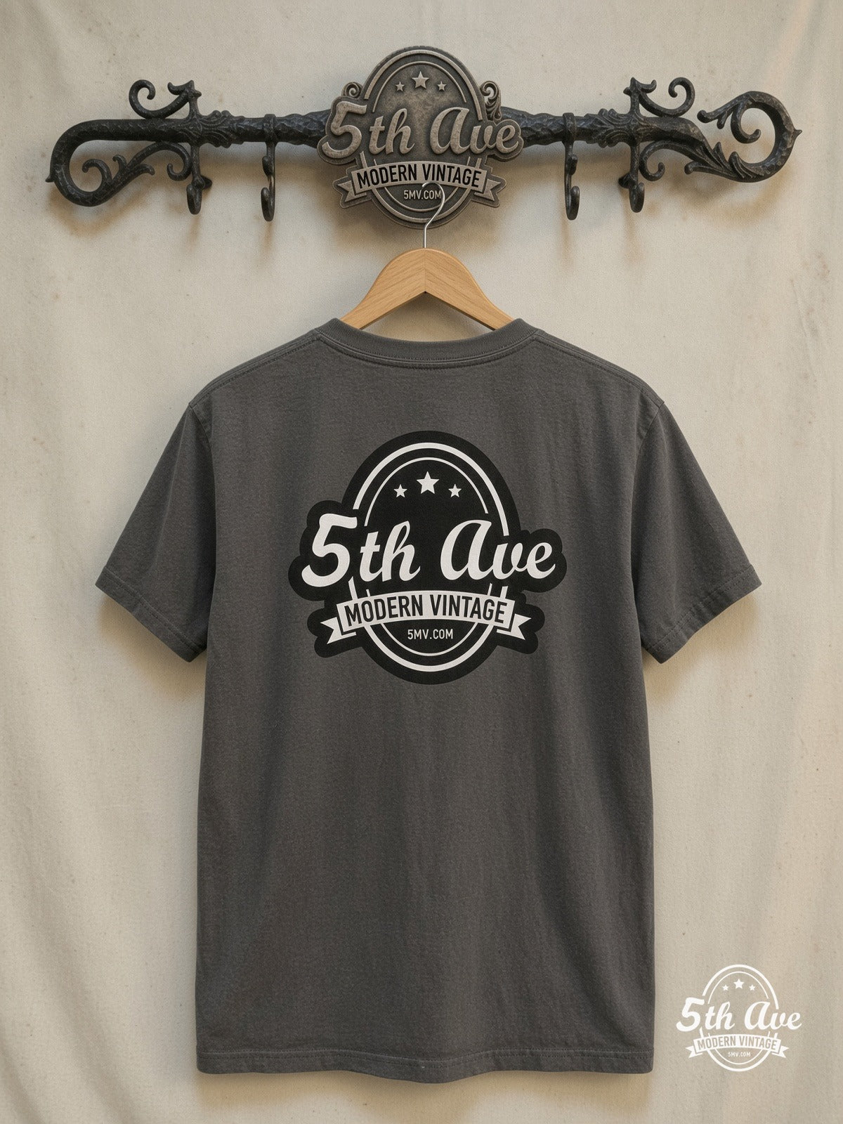 Joe Cocker – High Time We Went – Vintage Band T-Shirt — back on locked cream ornate 5th Ave rack