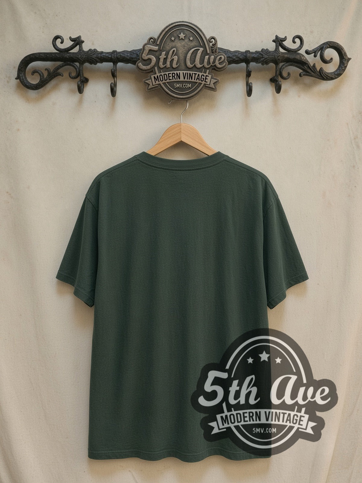Michael Jackson King of Pop vintage band t-shirt, back view on the 5MV rack