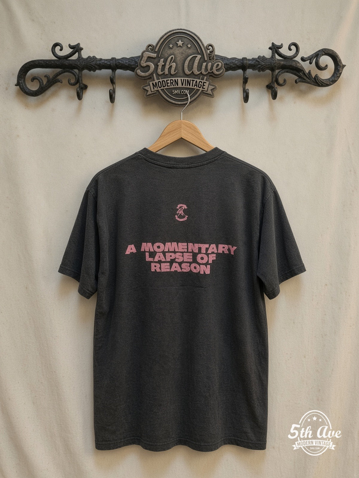 Pink Floyd vintage band t-shirt back on rack