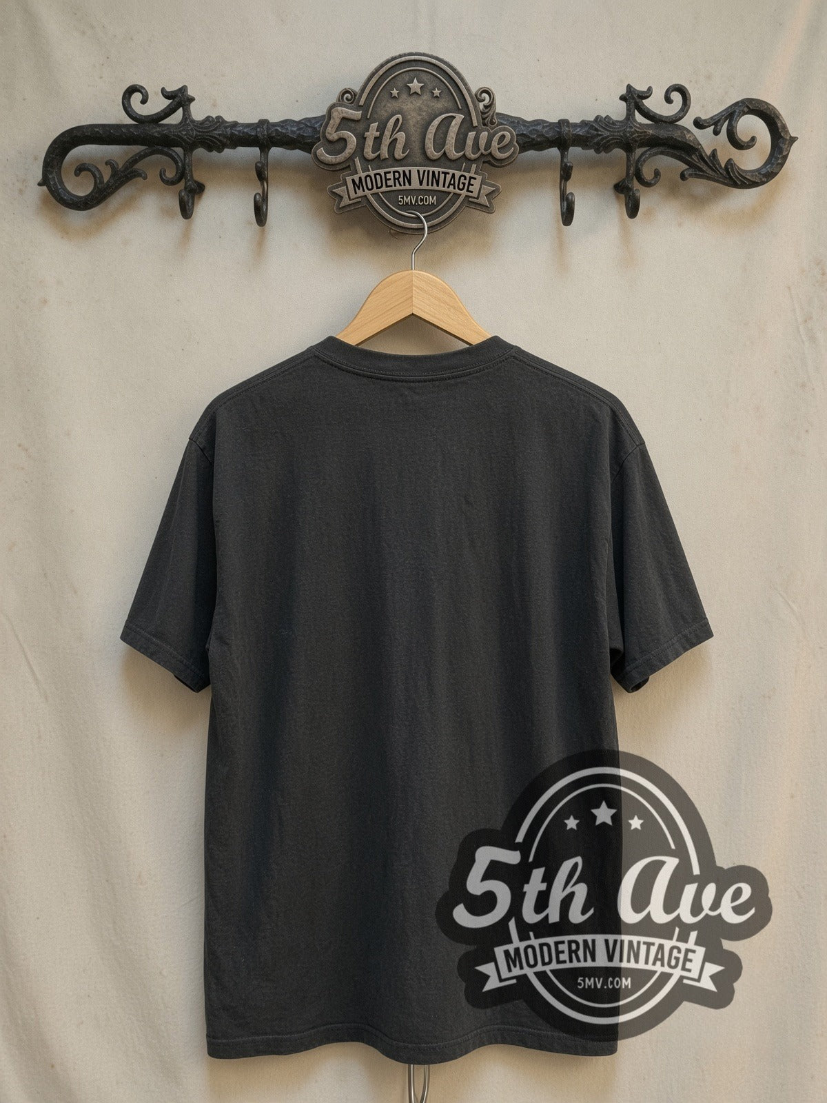 Dire Straits Sultans of Swing vintage band t-shirt, back view on the 5MV rack