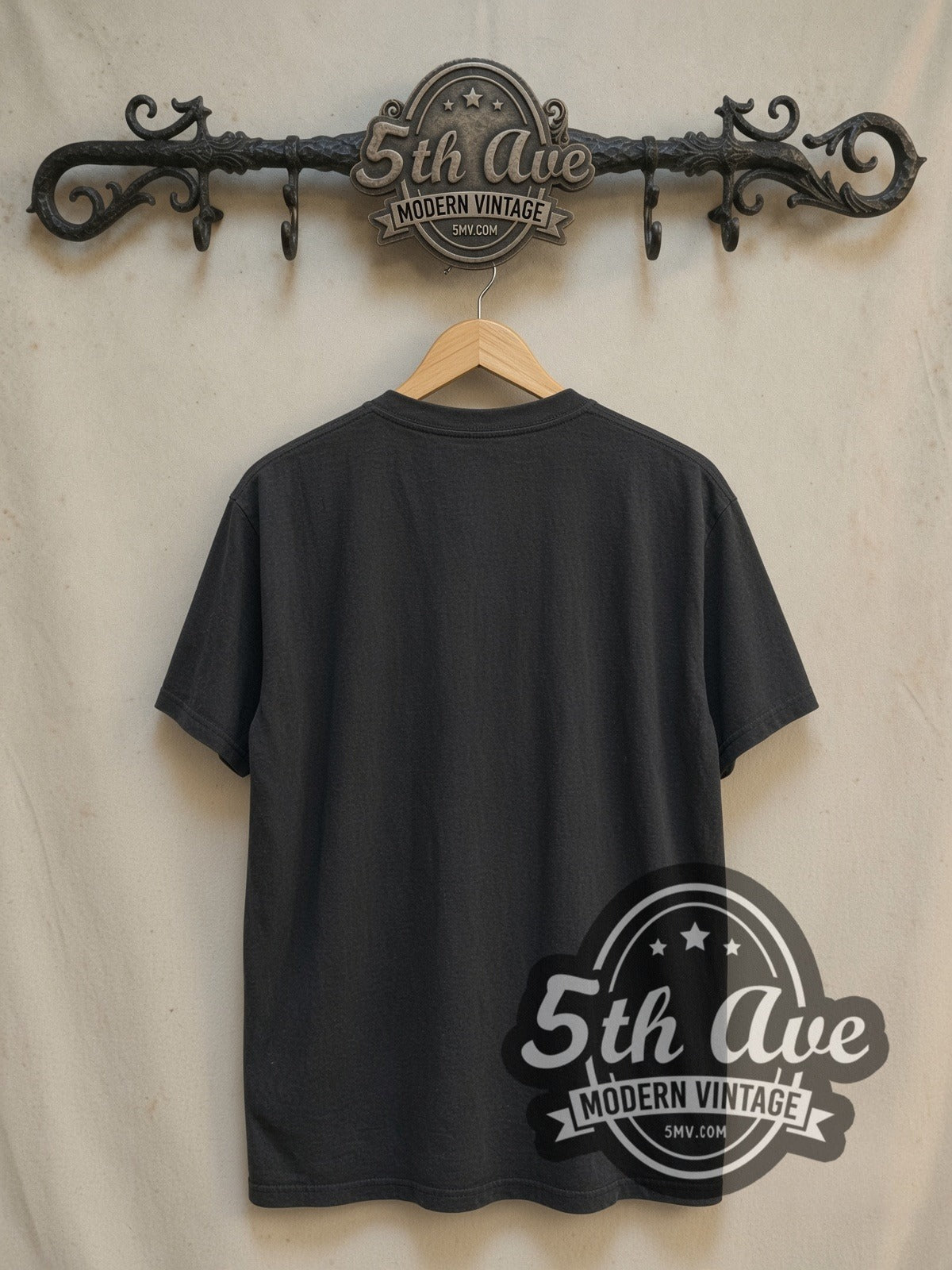 Nirvana In Utero New Type System Angel vintage band t-shirt, back view on the 5MV rack