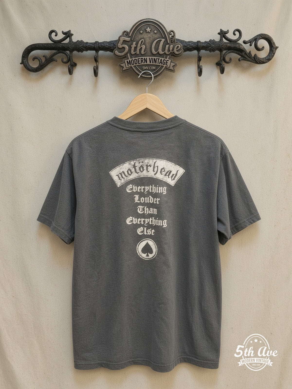 Motörhead vintage band t-shirt back on rack