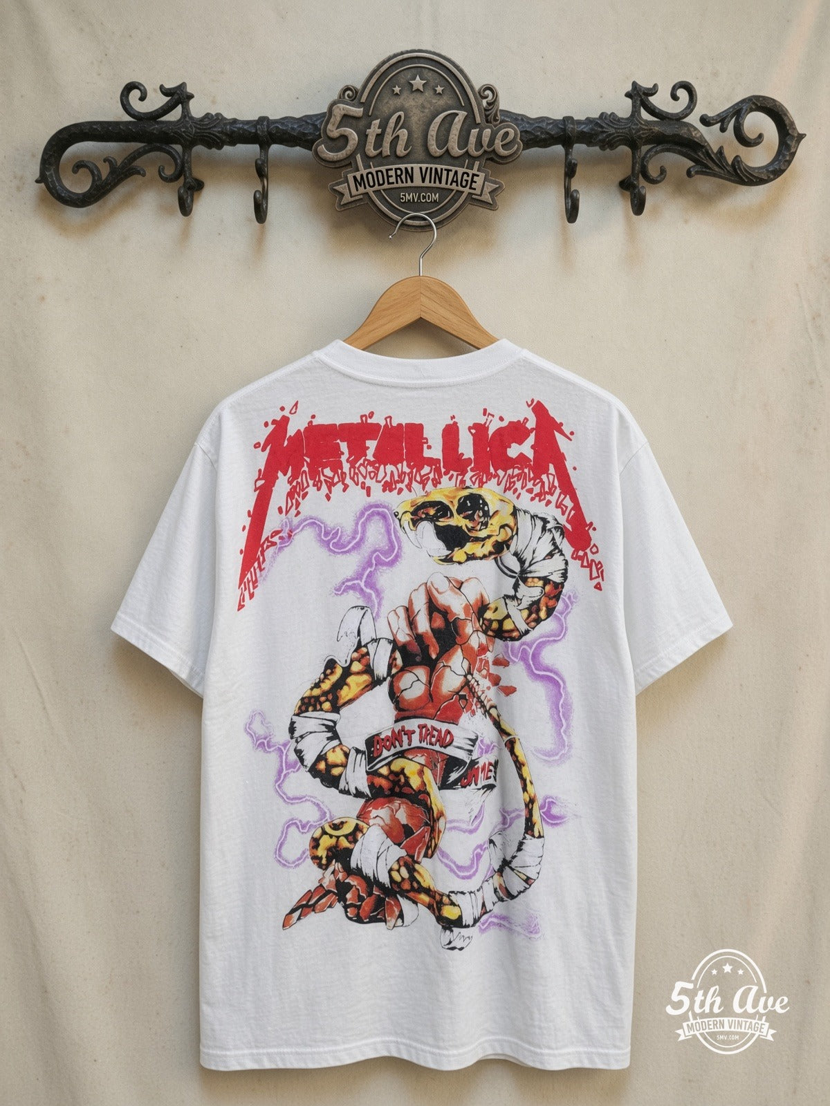 Metallica Vintage Band T-Shirt – All Over Print | New Vintage