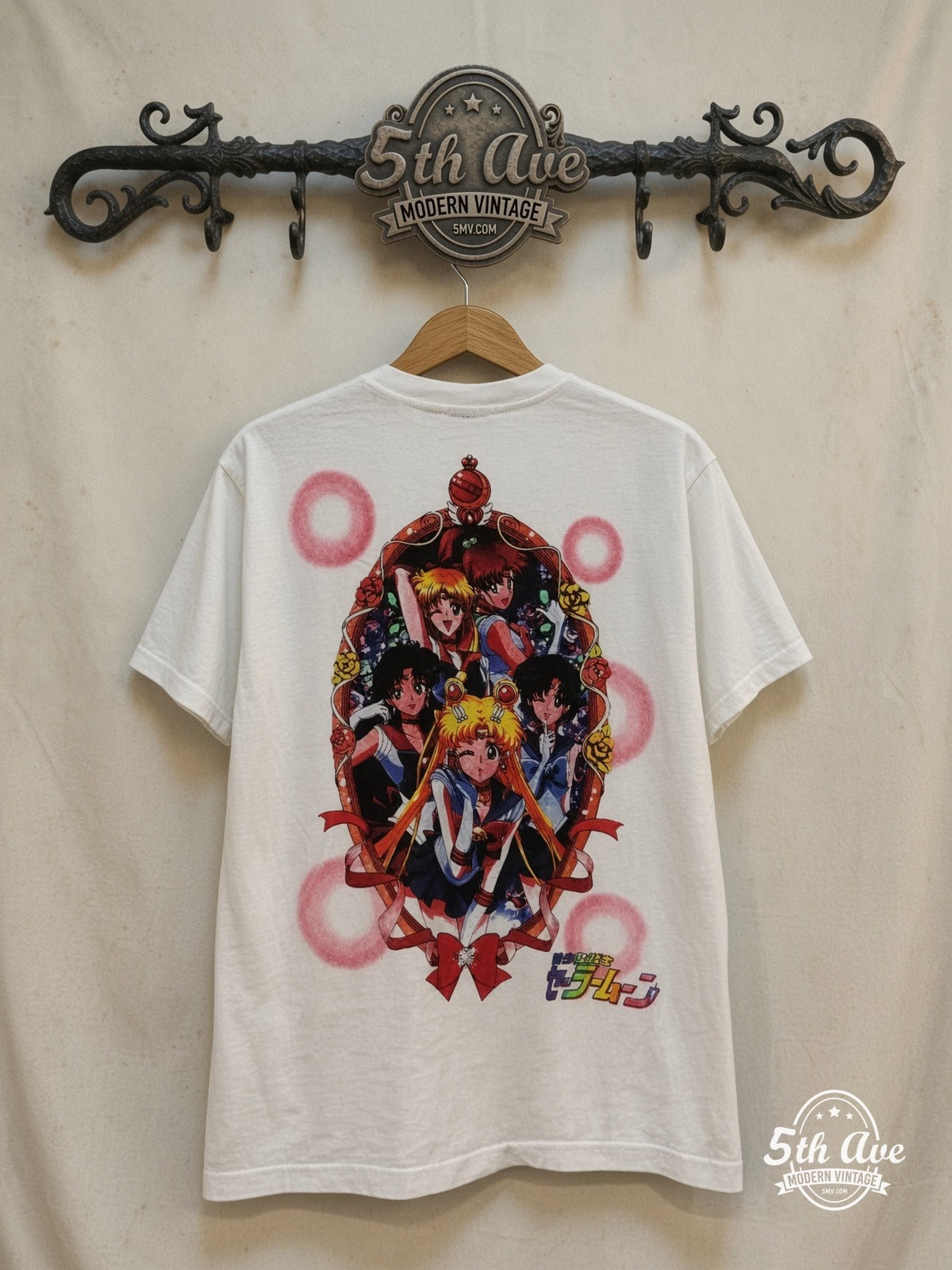 Sailor Moon Full Crew tribute t-shirt back on rack