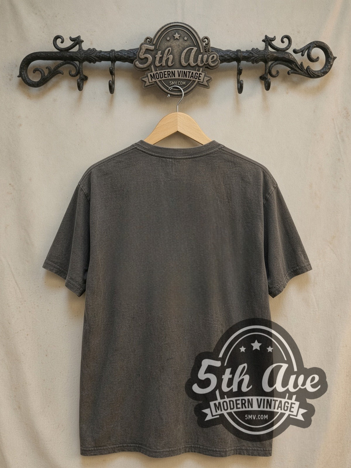 Sonic Youth Goo vintage band t-shirt, back view on the 5MV rack
