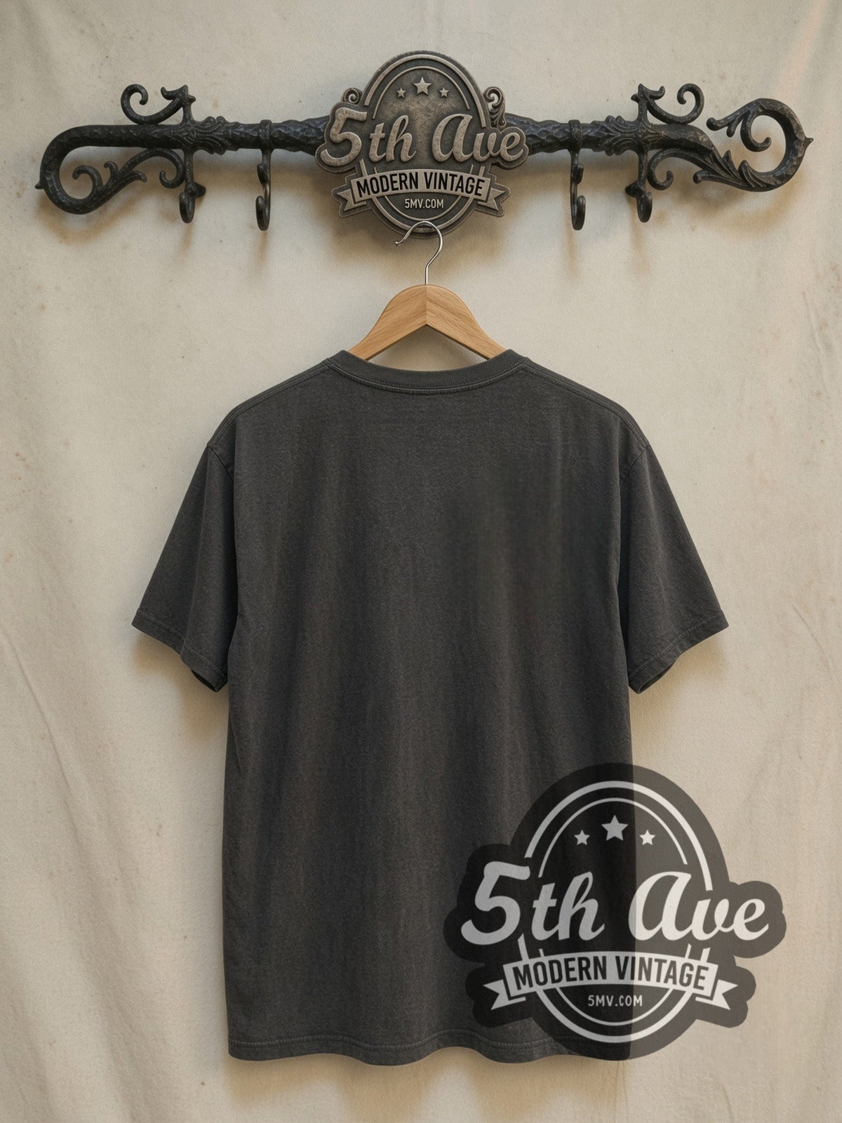 Slipknot Unleash the Madness vintage band t-shirt, back view on a display rack