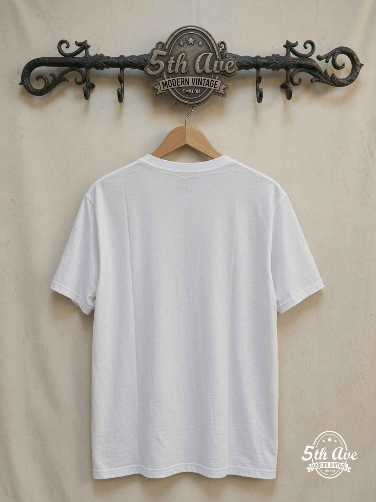 Nacho Libre – Vintage Movie Tee — back on locked cream ornate 5th Ave rack