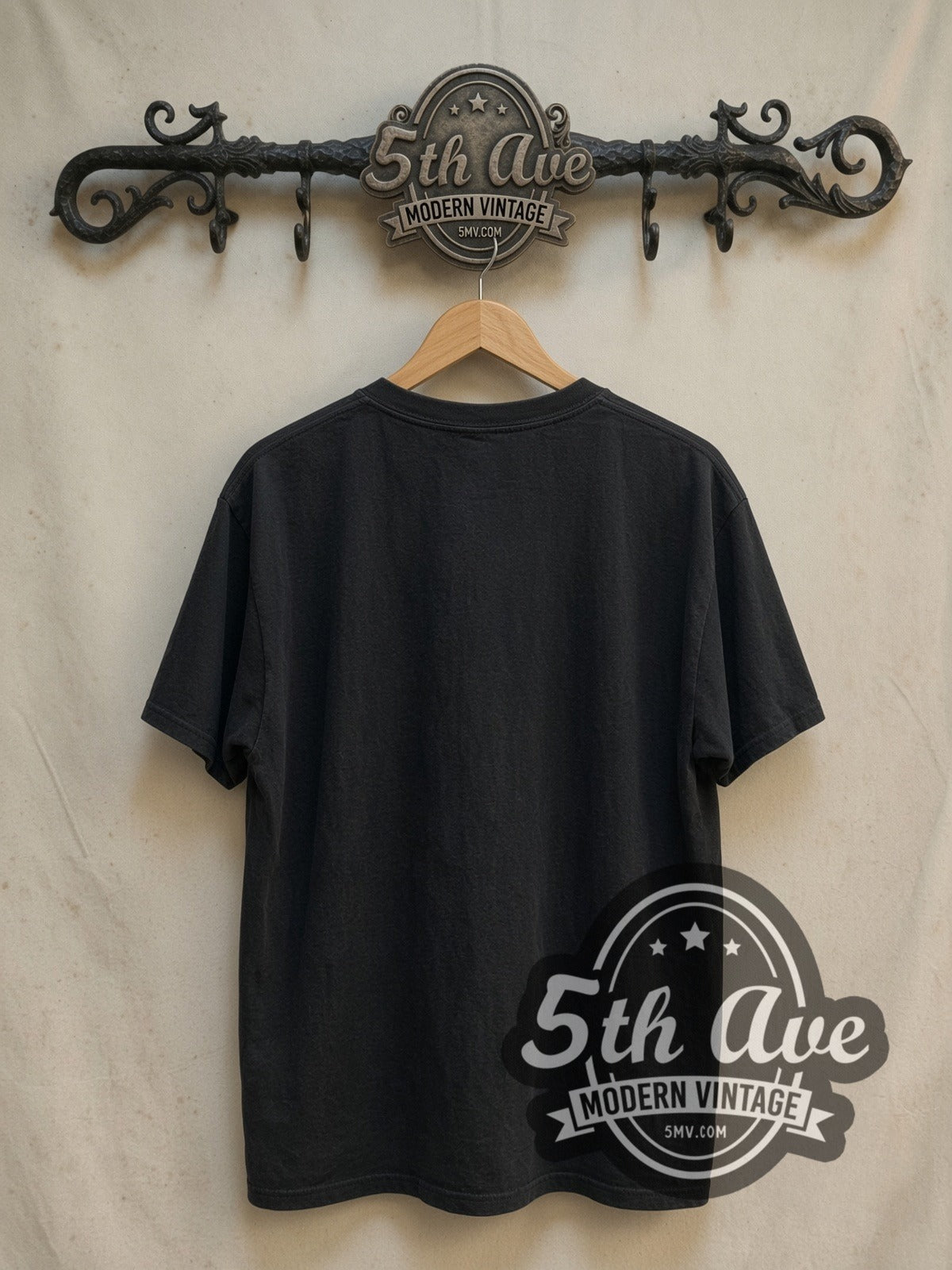 Leon: The Professional Director's Cut vintage movie t-shirt, back view on a display rack