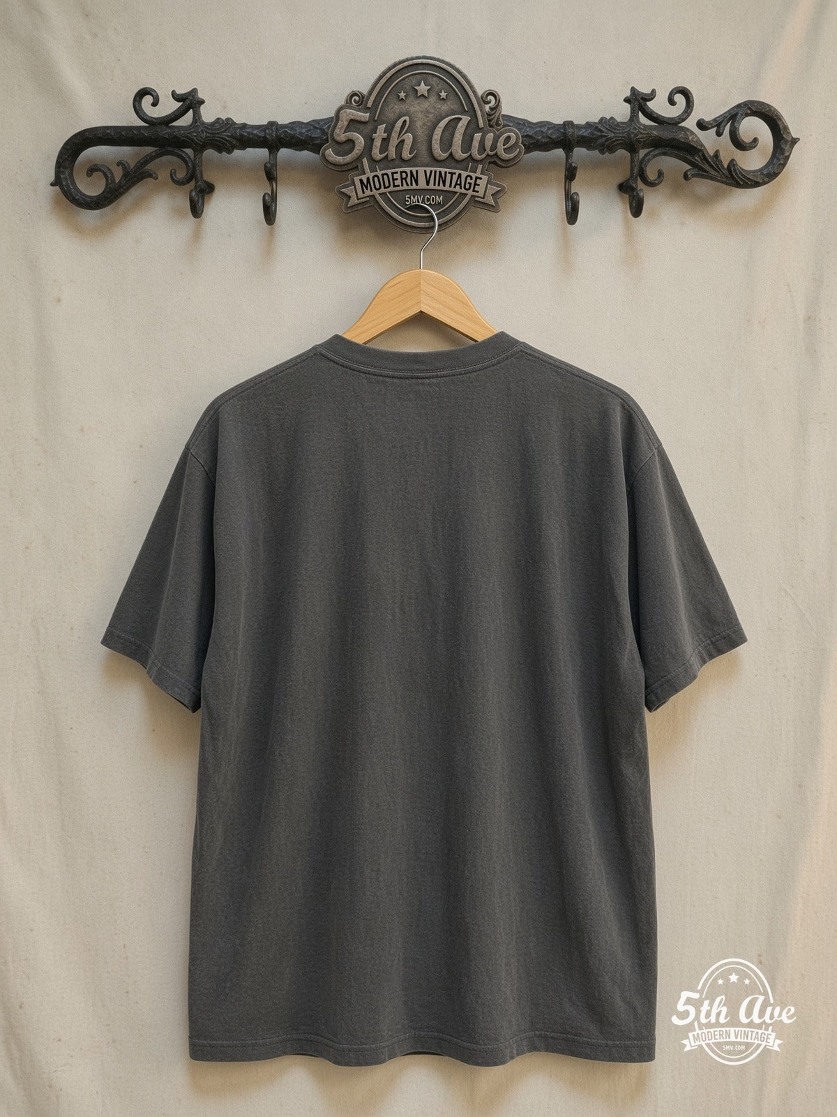 Joker Suicide Squad Jared Leto vintage movie t-shirt, back view on the 5MV rack