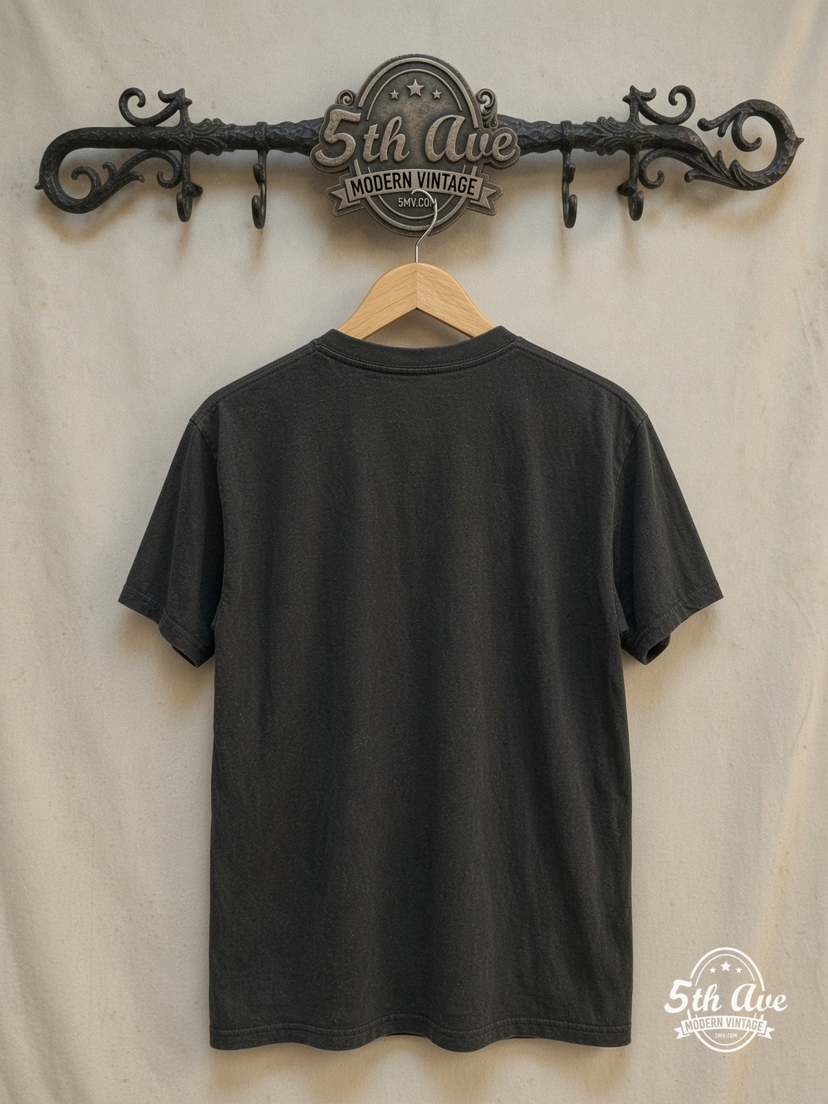 The Smiths – Complete Chord Songbook – Vintage Band T-Shirt — back on locked cream ornate 5th Ave rack