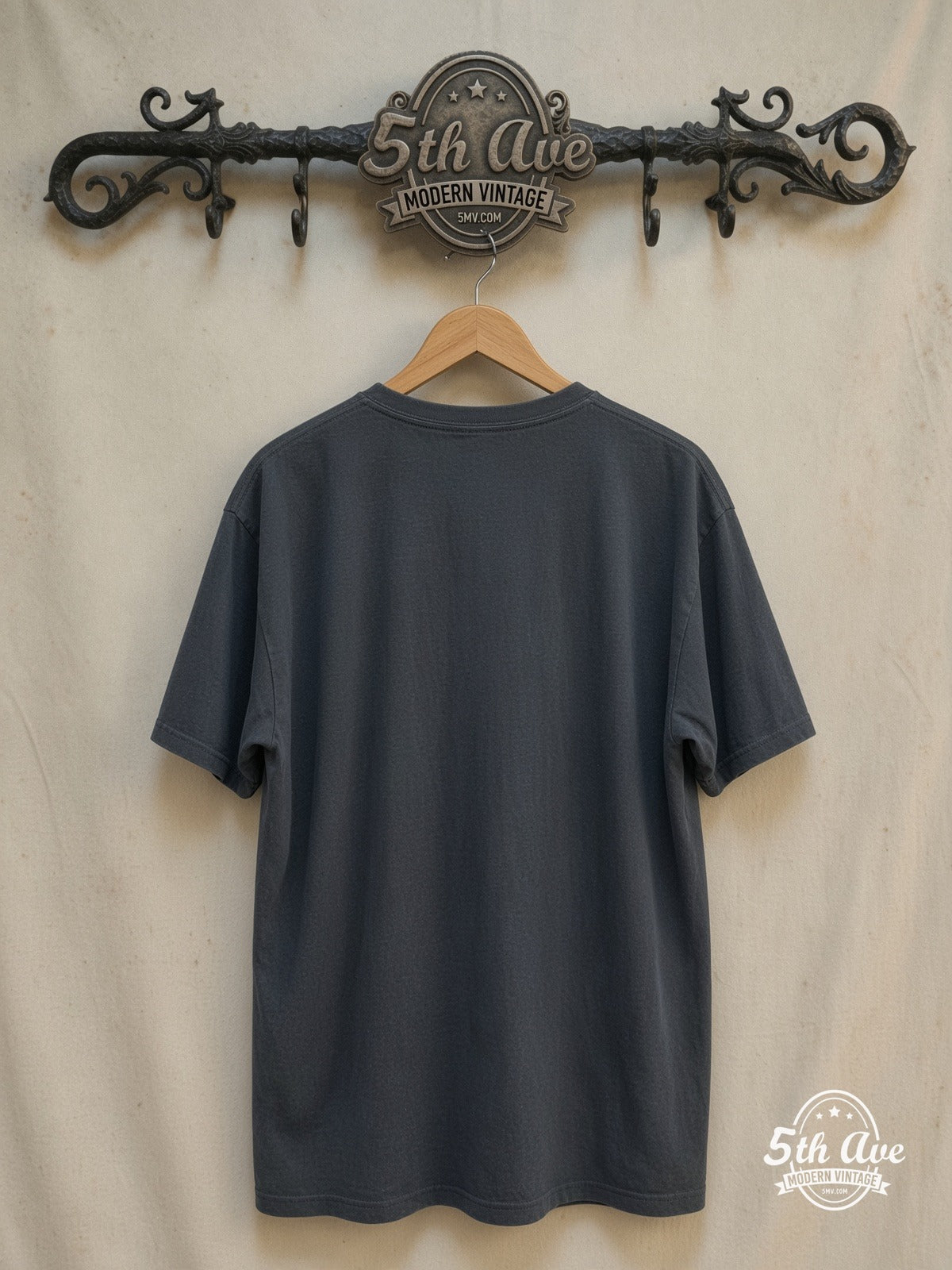 The Goonies – Truffle Shuffle – Vintage Movie Tee — back on locked cream ornate 5th Ave rack
