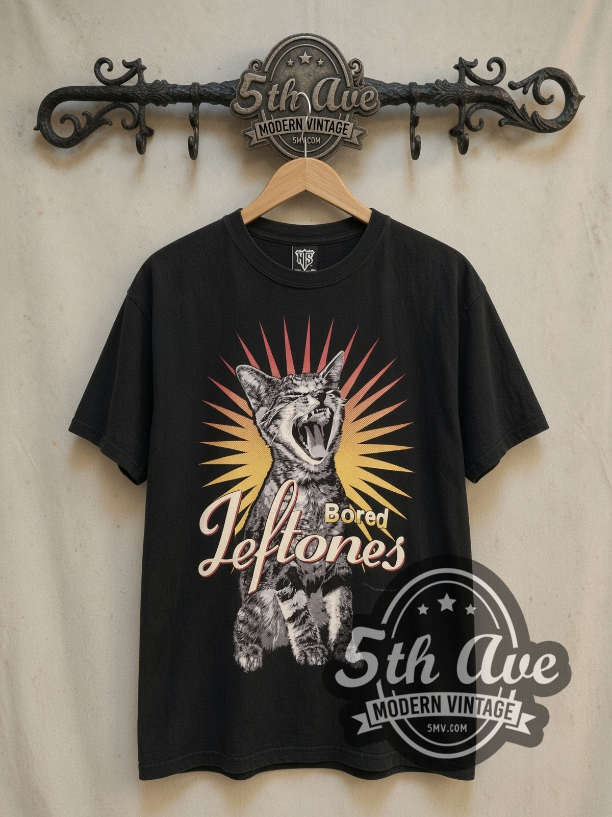 Deftones Feeling Bored vintage band t-shirt, front view on the 5MV rack