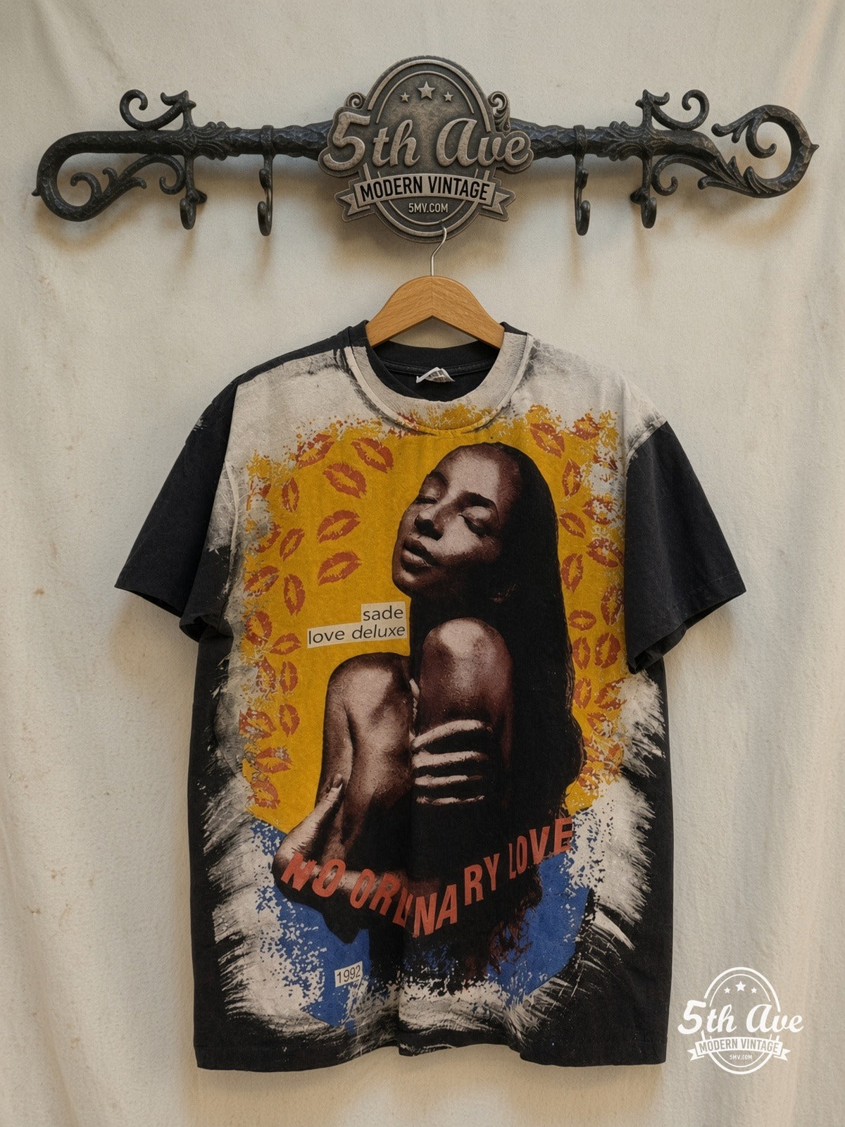 Sade vintage band t-shirt on rack