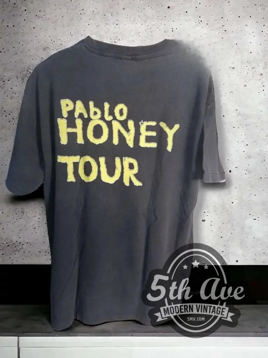 Radiohead – Pablo Honey Baby Glowing Eyes vintage band t-shirt, photo 5