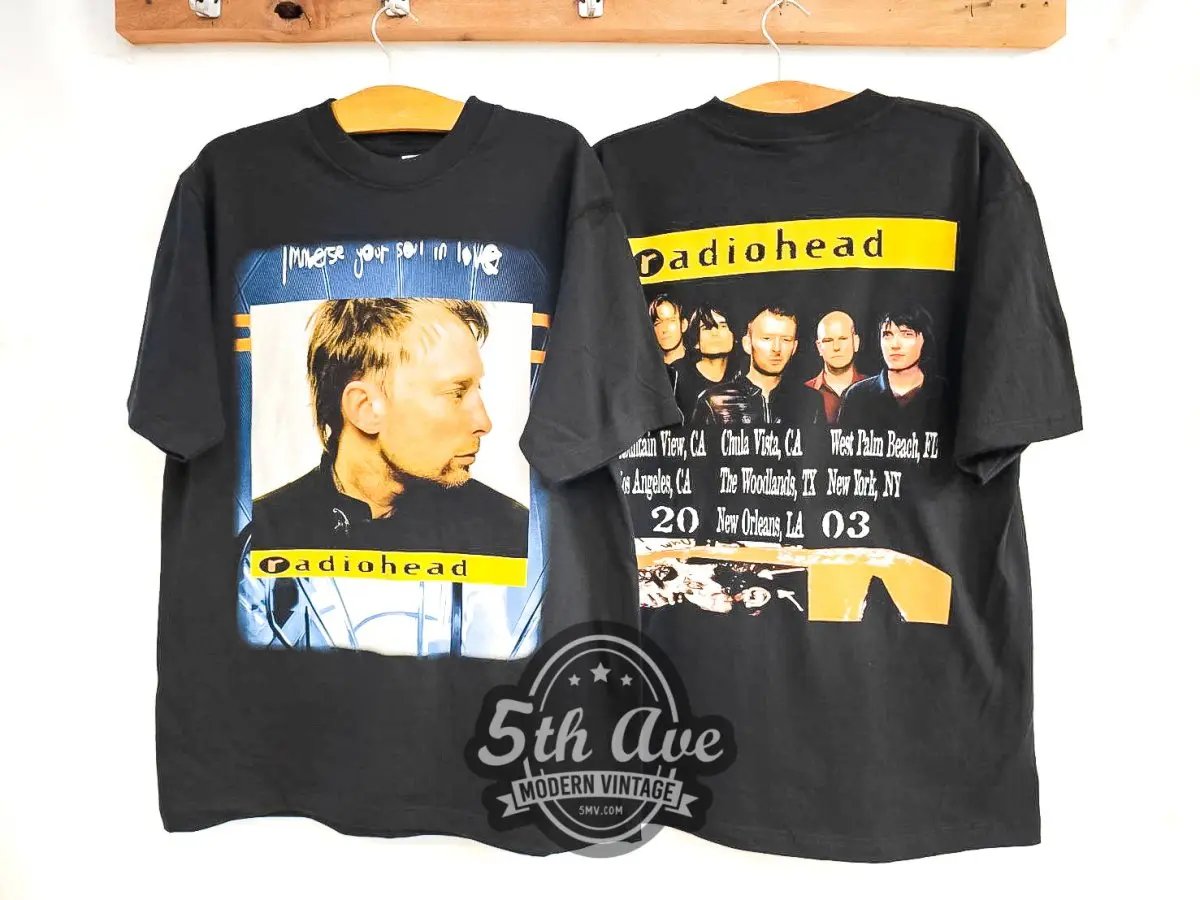 Radiohead Street Spirit (Fade Out) - Vintage Reprint Band T-Shirt - Vintage Band Shirts