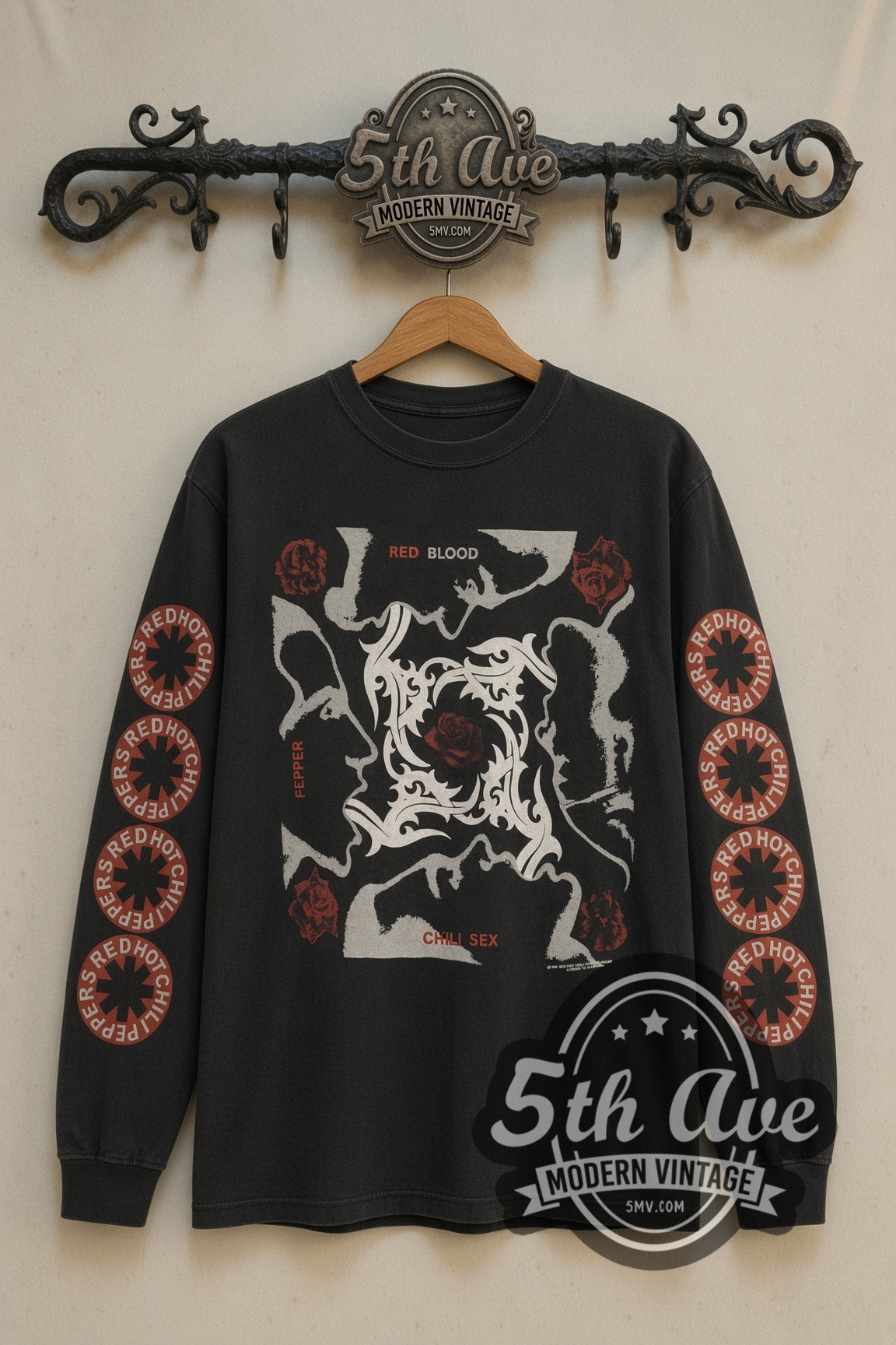 Red Hot Chili Peppers Blood Sugar Sex Magik long sleeve front on the 5MV rack