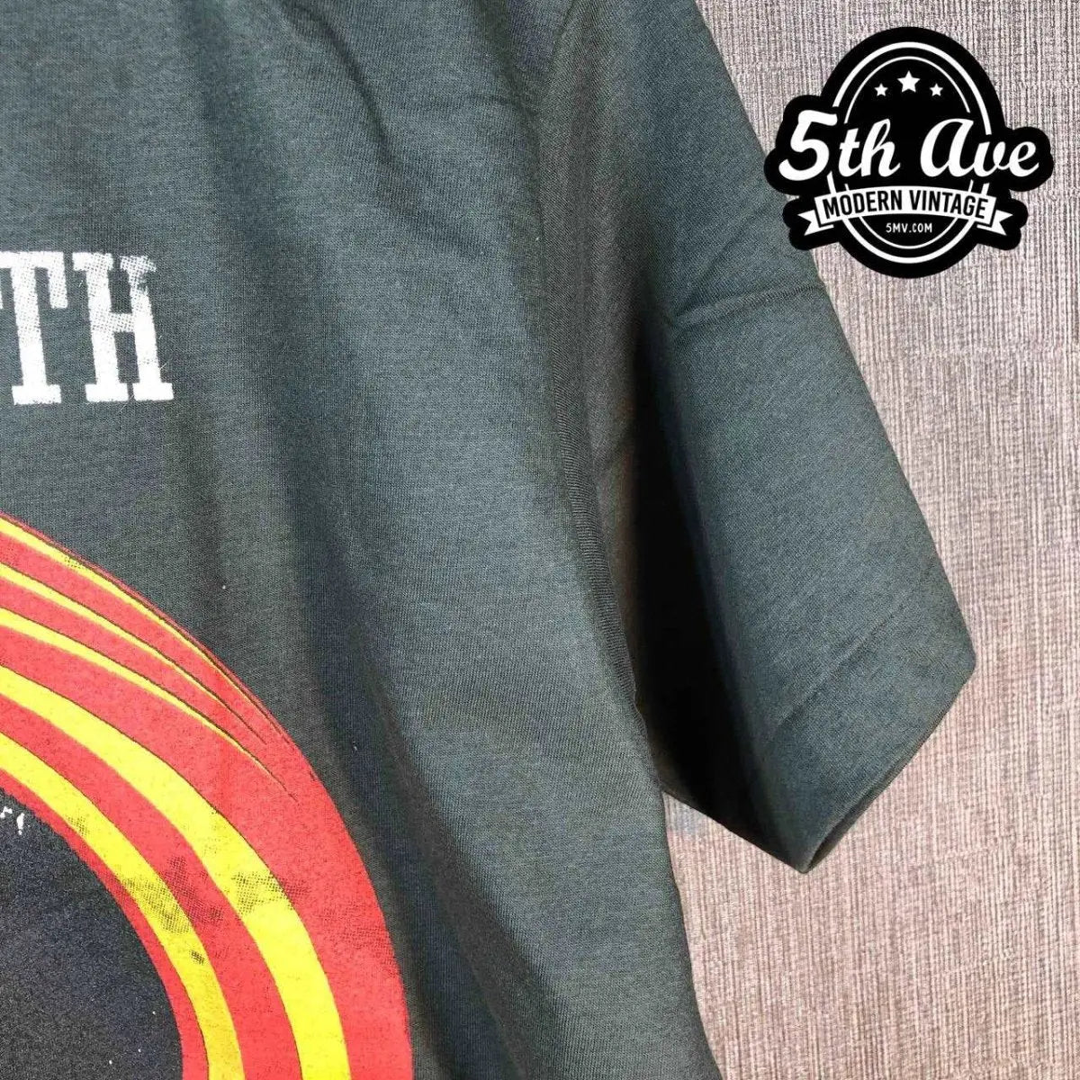 Resonant Echoes: Black Sabbath Paranoid Vintage Re-Print t shirt - Vintage Band Shirts