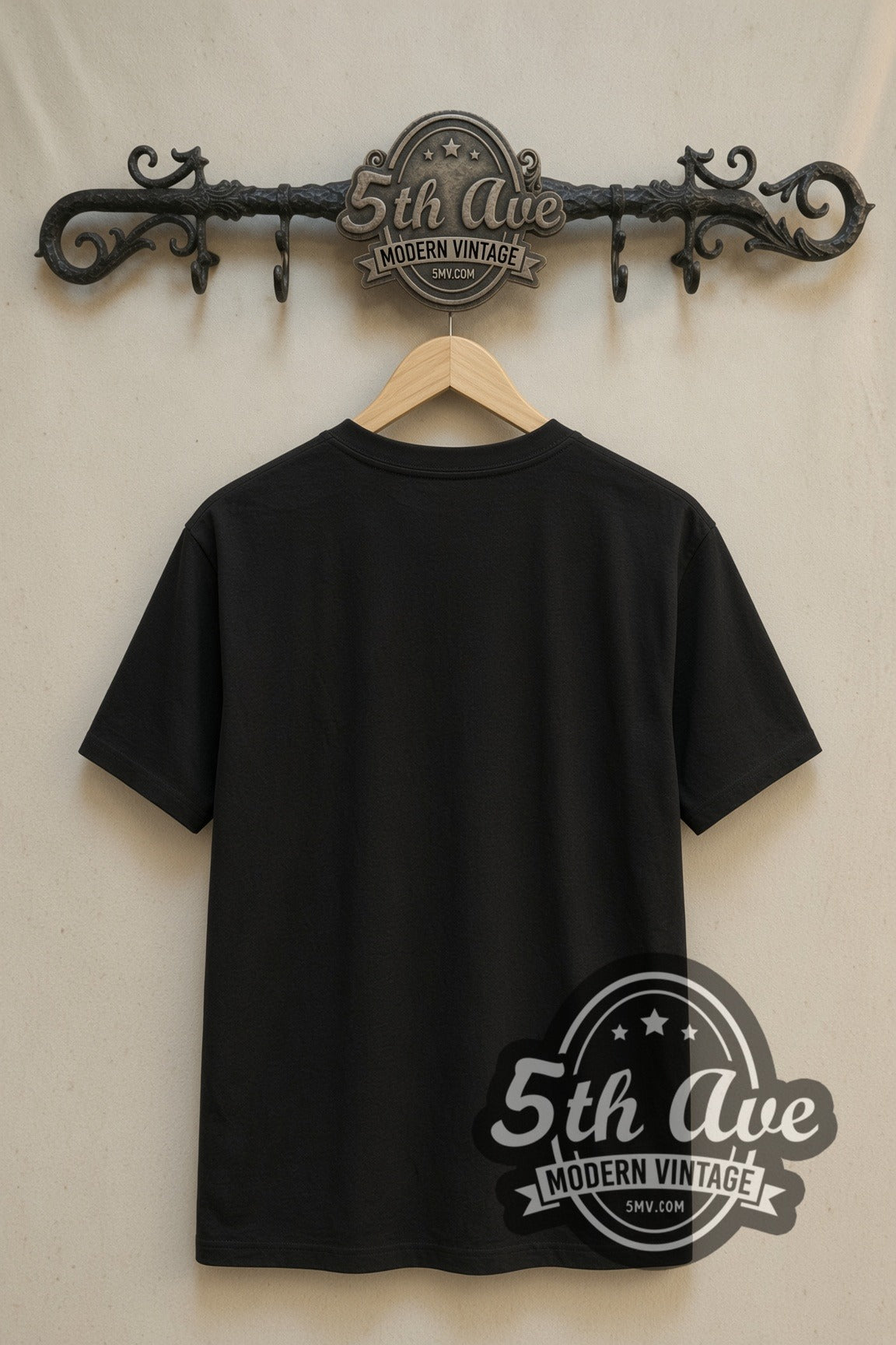 Red Hot Chili Peppers Orange Frame Live Band Photo Collage vintage band t-shirt on the 5MV rack – plain black back