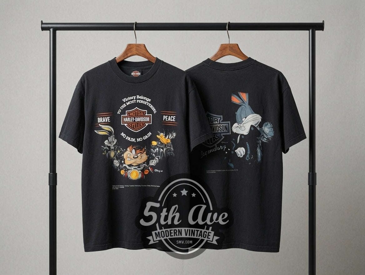 Taz Bugs Harley-Davidson T Shirt