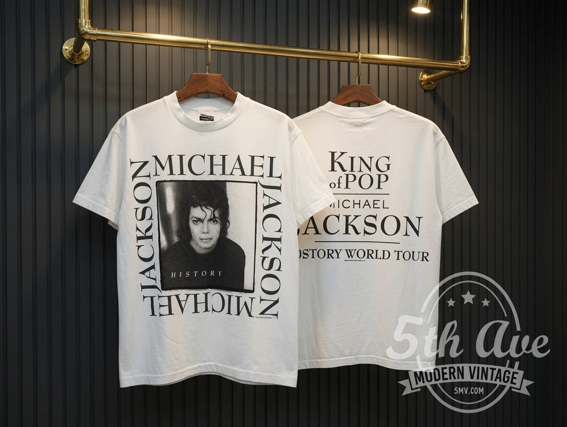 Vintage King of Pop Graphic Tee