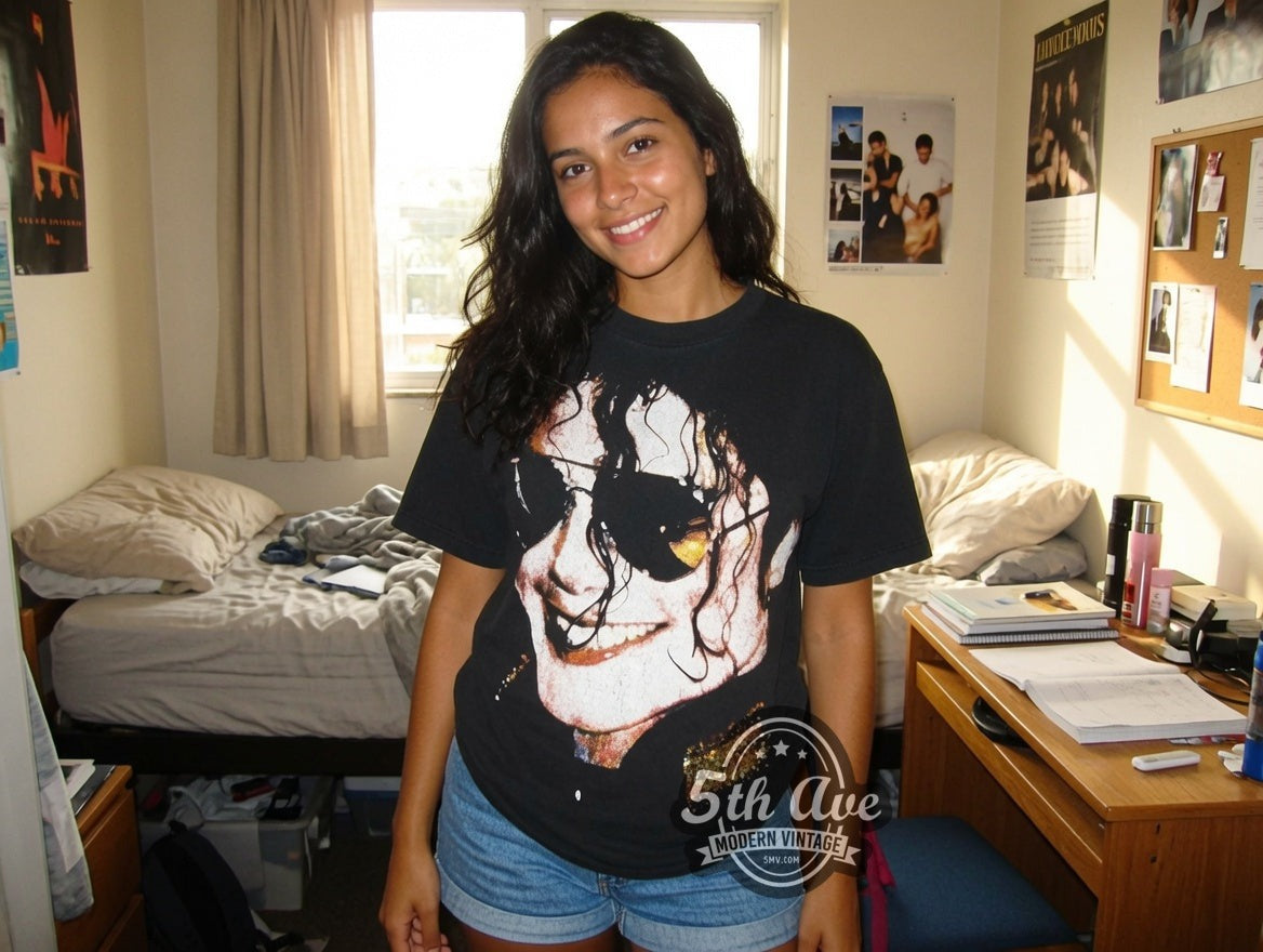 Michael Jackson – Dangerous World Tour Mexico Sunglasses – Vintage Band T-Shirt, photo 6