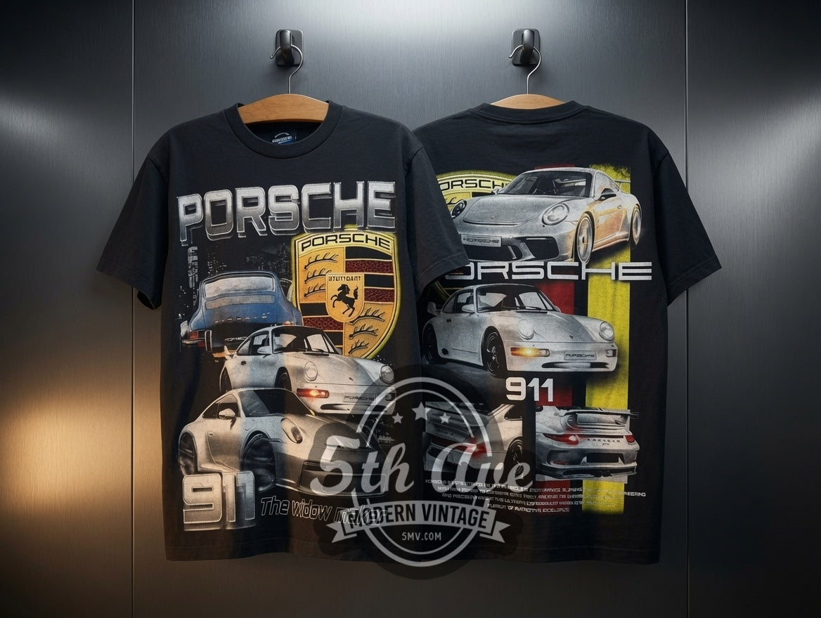 Porsche single stitch T Shirt
