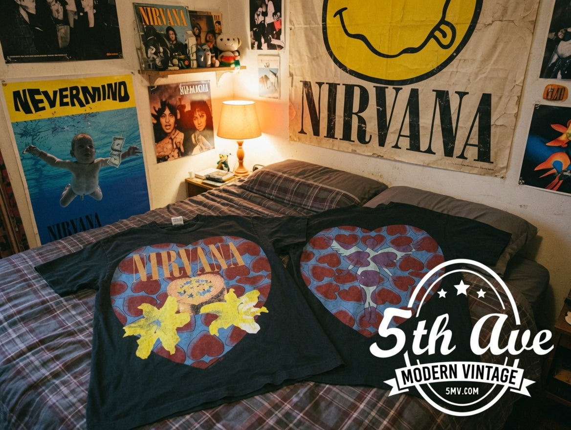 Nirvana “Heart Shaped Box” Tee – Front & Back Print