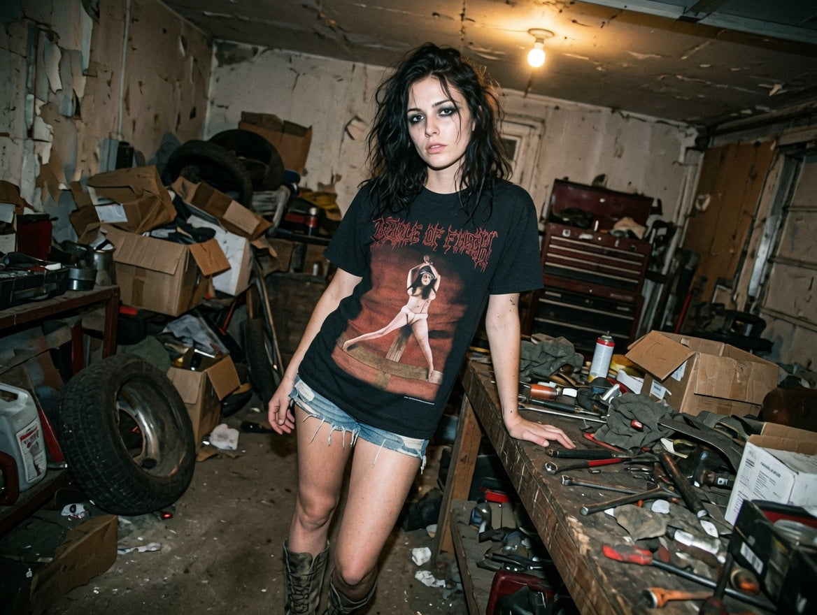 Cradle Of Filth T Shirt - Desire Me Like Satan