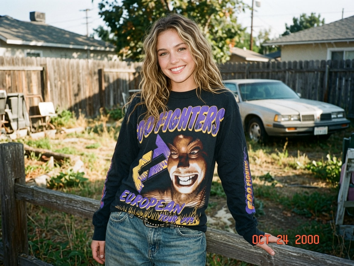 Foo Fighters Long Sleeve T Shirt