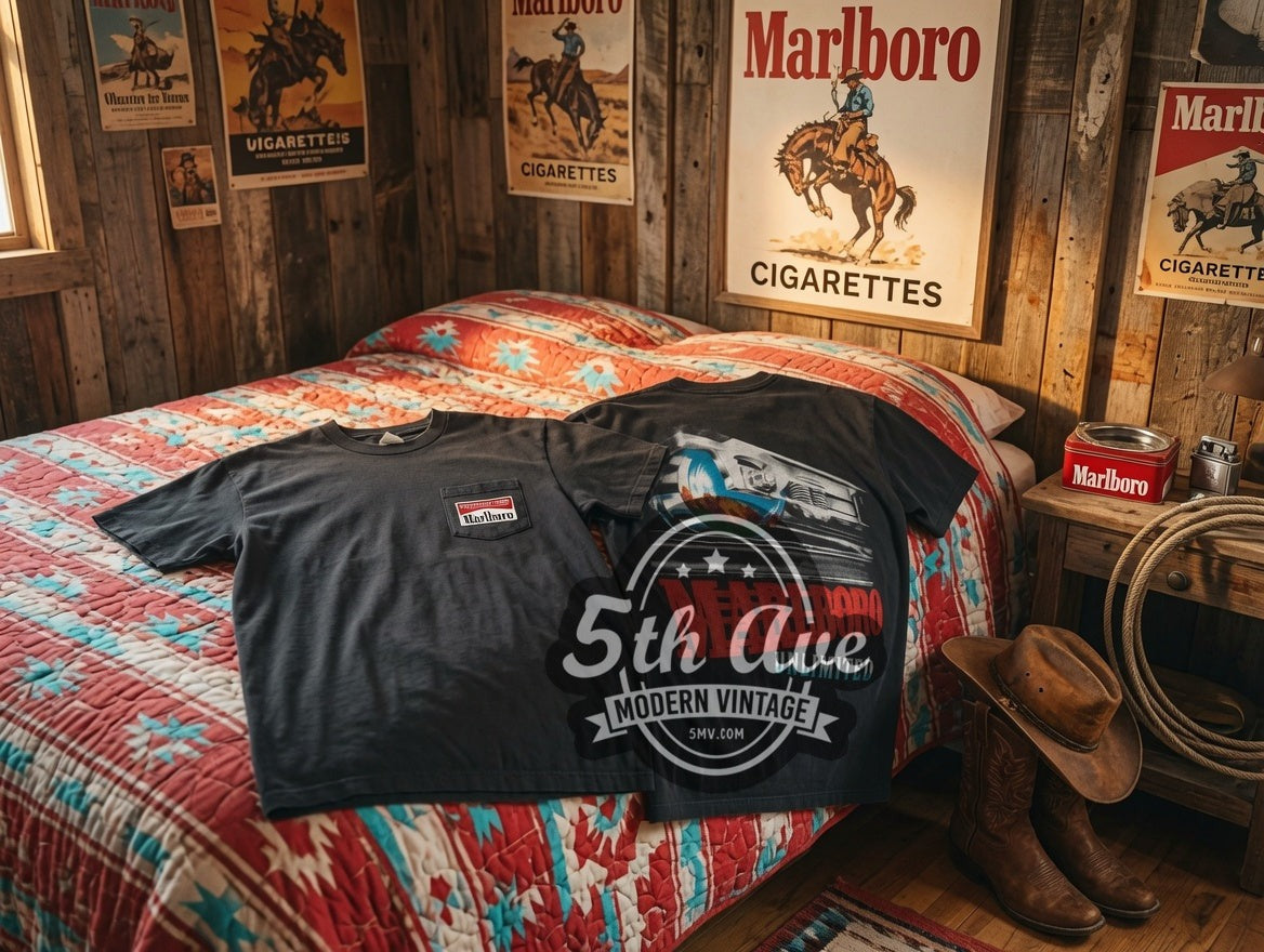 Marlboro Train vintage graphic tee, additional view 3