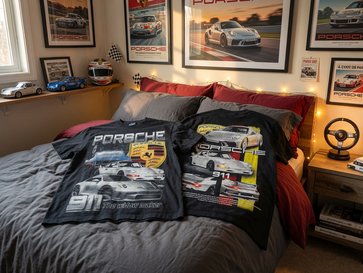 Porsche single stitch T Shirt