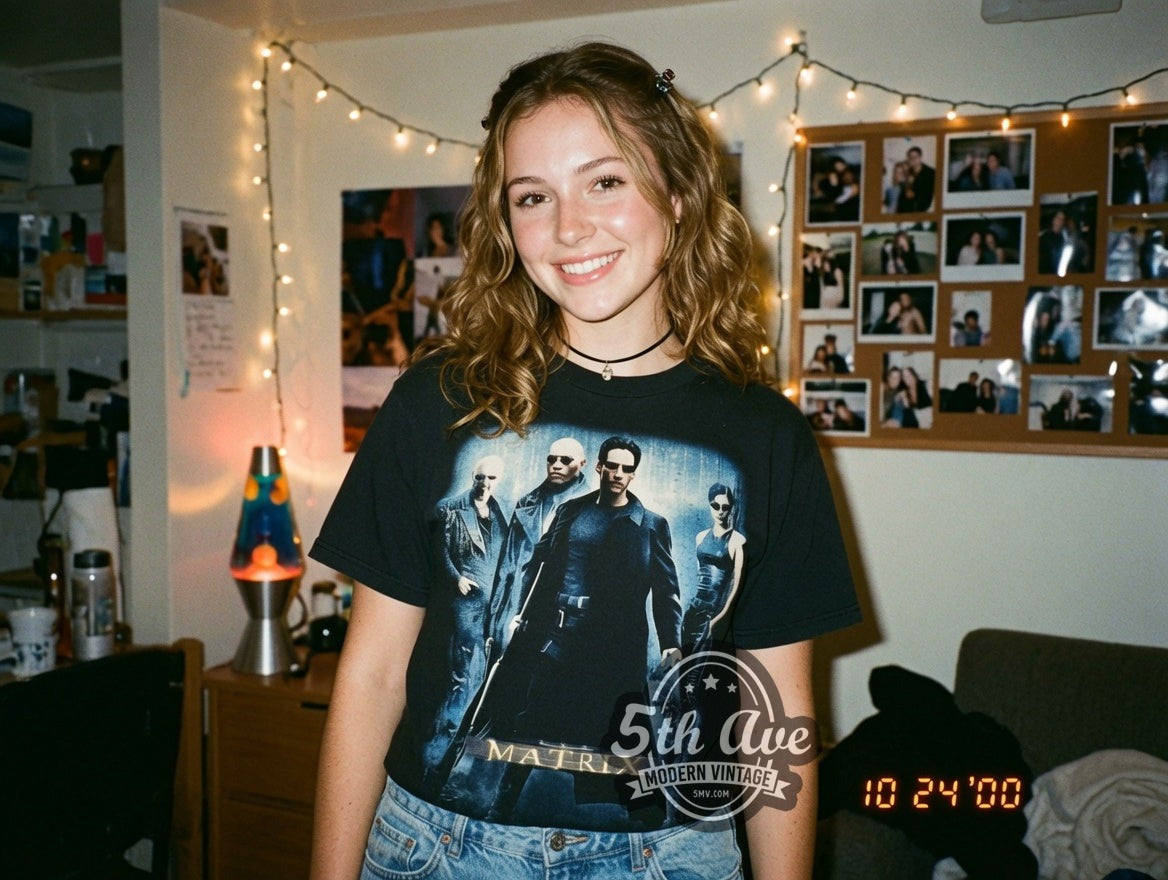 The Matrix Movie vintage movie tee, additional view 6