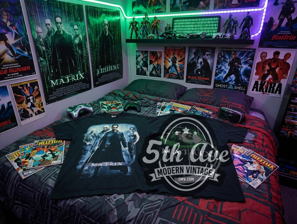 The Matrix Movie vintage movie tee, additional view 3